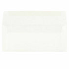 JAM Paper #10 Parchment Business Envelopes - 4.125" x 9.5" - White Recycled - 50 Pack-Size: #10 (4.13 x 9.5 inches)