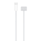 Apple 6.56' USB Type-C to MagSafe 3 Charging Cable - Male to Male - White-Cable length: 6.56'