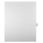 Mark Maker Legal Tabs - Letter Size - White - 1/25th cut - 25 tabs per package - 5 packages Pack - Number 65-White Single Tabs