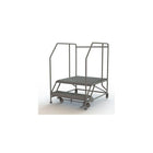 Tri-Arc Mobile Work Platform, 2 Step, 20" x 36" (WLWP123636SL)-Frame Material: Steel