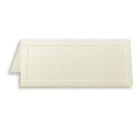 St. James Place Cards - 1-3/4 x 4-1/4" - Ivory - Laser/Inkjet Printable - Traditional Emboss - 60 Pack-Place Cards are an elegant welcome to your guests and a discreet way to arrange seating