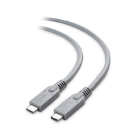 Cable Matters 1 Meter USB-IF Certified USB 3.1 Gen 2 USB C to USB C Cable with 10 Gbps, 4K Video and 60W Power Delivery-Connect a Chromebook with USB-C to any USB-C device such as a USB-C display, hard drive, or docking station