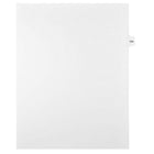 Mark Maker Legal Exhibit Index Tab White Single Tabs, 1/15th Cut, Letter Size, No Holes, Number 154, 25 Pack-White Single Tabs, 1/15th Cut