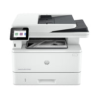 HP LaserJet Pro MFP 4101dwe Wireless Printer with HP+ - White/Black-Printer Function: Compact design with groundbreaking performance. High-speed, double-sided printing at up to 42 ppm and dual-sided scanning. HP Smart enabled so you can easily print and scan from anywhere, including applications like Google Drive and Dropbox