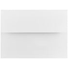 JAM Paper A8 Foil Lined Envelopes, 5.5 x 8.125, White with Red Lining, 250 Pack (3243657H)-Blank interior for personalized message