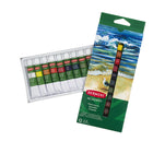 Derwent Academy Watercolour Paints - 12ml Tubes - Assorted Colours - 12 Pack-Watercolour paint
