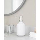 Umbra Step Soap and Sanitizer Pump - Melamine - White - 385mL - 3 Pack-Soap Pump