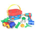Educational Insights Design & Drill Build-It Bucket - Multicolor-Build fine motor skills: Little ones learn the basics of simple construction and engineering while building fine motor skills with tools designed just for them. Picking parts and assembling also develops creativity and introduces important STEM skills