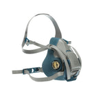 3M Rugged Comfort Quick Latch Half Facepiece Reusable Respirator - Large-Resilient silicone face seal helps provide comfort, durability, and stability with a soft but firm seal