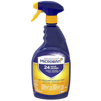 Microban Multi-Purpose Cleaner Spray Citrus - 946mL-Keeps hard, non-porous surfaces sanitized for 24 hours* even after multiple touches