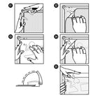 SECO Snap Poster Frame Case - 11" W x 17" H - Blue-Can be positioned portrait or landscape