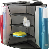 Safco Mesh Corner Centre-Fits perfectly in a corner