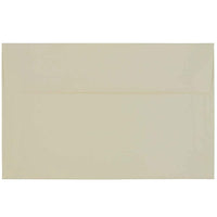 JAM Paper A10 Invitation Envelopes, 6 x 9.5, Strathmore Natural White Laid, 1000 Pack (23565B)-Natural white
