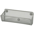 Staples Magnetic Mesh Caddy - Assorted Colours - 12 Pack-Designed for lockers, office desks, kitchen appliances, and other furniture