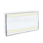 Azar Displays 8.5" x 14" Horizontal Wall Mount Acrylic Sign Holder with Adhesive Tape, Clear, 10 Pack (122012)-Used to displays information on walls and doors, maximizing advertising opportunity