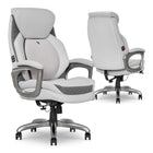 Sharper Image S-600 Active Lumbar Massage Chair - 27-3/4“ W x 30" D x 45-1/4" -48-1/4" H - White-10