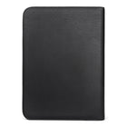 Bugatti Ring Binder with Inside Pockets - Zipper - Black (RGB2002-BLACK)-Tablet section