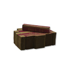 NSS Toonie ($2) Coin Boxes, 200 Pack-Fold together corrugated, Purple imprint