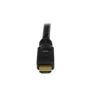 StarTech 7m High Speed HDMI Cable, Ultra HD 4k x 2k HDMI Cable, HDMI to HDMI M/M-Molded HDMI connectors with strain relief maintain durable, error-free HDMI to HDMI audio-video performance
