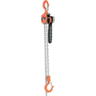 Vestil Mini Lever Hoist 20' Lift, Steel, 8.5" Handle (ELH-10-20)-Capacity: 1000 lbs. (0.5 tons)