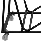 Flash Furniture Sled Base Stack Chair Dolly-Black Powder Coated Frame Finish