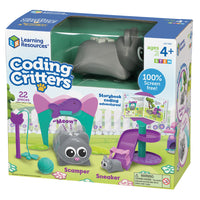 Learning Resources Coding Critters Scamper & Sneaker - Multicolor-CODE along with your first coding friends and their screen-free storybook coding adventure!