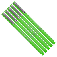 Marvy Uchida Ultra Fine Felt-Tip Pen - Light Green - 5 Pack-Colour: Light Green