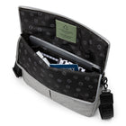 Bugatti Reborn Collection Convertible Crossbody/Waist Bag - Grey (CBY2234BU-GREY)-Long adjustable shoulder strap made of super silky webbing material