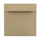 JAM Paper 6 x 6 Square Envelopes, Brown Kraft Paper Bag Recycled, 1000 Pack (LEKR502B)-Brown