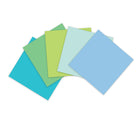 Post-it 100% Recycled Super Sticky Notes - 3" x 3" - Oasis Collection - 370 Sheets - 5 Pack-Oasis Collection