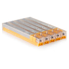 Rapid Heavy Duty Cartridge Staples - 26-40 Sheet Capacity - Yellow-210 staples per cartridge with a 5/16" leg length