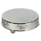 Elegance 14" Silver Plated Round Cake Plateau-Made of fine silver plated material