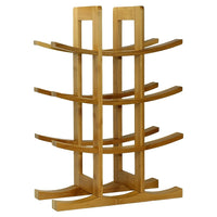 Oceanstar WR1149 Bamboo Wine Rack, 12-Bottle, Natural-Minimal assembly required