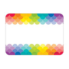 Creative Teaching Press Painted Palette Rainbow Scallops Labels (CTP4821)-Self-adhesive