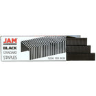 JAM Paper Standard Size Colourful Staples, Black, 5 Pack (335blg)-Black