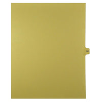 Mark Maker Legal Exhibit Index Tab Buff Single Tabs, 1/15th Cut, Letter Size, No Holes, Number 143, 25 Pack-Buff Single Tabs, 1/15th Cut