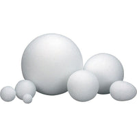 Hygloss Styrofoam Balls And Eggs, 6/Pack-Age group and grade: Ages 3+ and grades pre kindergarten+
