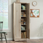 Sauder HomePlus 2 Door Storage Cabinet - 71.18" H - Pacific Maple (430334)-Assembly Required