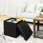 Vasagle Faux Leather Collapsible Storage Ottoman-Product Dimensions: 23.6"L x 7.9"W x 1.5"H