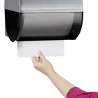 Kimberly-Clark Professional Omni Roll Hard Roll Towel Dispenser - for 1.5" Core Roll Towels - Compact Dispensing - 10.5" x 10.0" x 10.0" - Black-Black