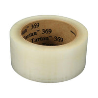 Tartan Carton Sealing Tape, 48 mm x 132 m, Clear, 48 Pack-Polypropylene backing withstands nicks, abrasions and moisture for long-lasting performance