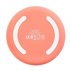 Basic Tech 10W Wireless Qi Charging Pad - Coral-Fast Charge 10W/7.5W