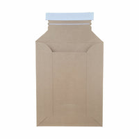 Eddie's Recycled Cardstock Rigid Mailer - 9.75" H x 12.75" W - Kraft - 50 Pack-Rigid Mailers