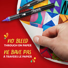 Sharpie Creative Markers - Water-Based Acrylic - Brush Tip - Assorted Colours - 2 Pack-Colours that beautifully layer