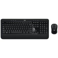 Logitech Advanced Wireless Keyboard and Mouse Combo (920-008701)-Familiar full-size keyboard layout