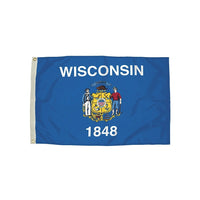 Independence Flag Nylon Florida Flag with Heading and Grommets, 3' x 5' (FZ-2082051)-Florida Flag