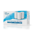 Linksys WHW0103-CA, AC1200 Dualband, Intelligent Whole Home Mesh WiFi System, White, 3 Pack-Network Standards: 802.11a, 802.11g, 802.11n, 802.11ac, 802.11b