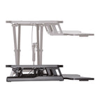 Ezywork 32" Wide Sit Stand Desk Converter 43B-Height Adjustment Range: 4.4"-20" (11cm - 51cm)