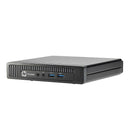 HP Refurbished HP 400 G2 Compact Desktop Computer, 2.2 GHz Intel Core i5-6400T, 256 GB SSD, 8 GB DDR3, Windows 10 Professional-256 GB Solid State Drive storage