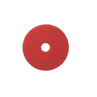 Americo Red Floor Pad 17"-Round Buffing Pad Recommended for use on machines up to 800 rpm